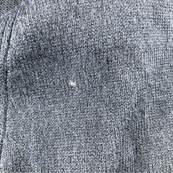 Loft Womens Small Blue Wrap Bell Sleeve Open Front Cardigan Sweater - Picture 11 of 11